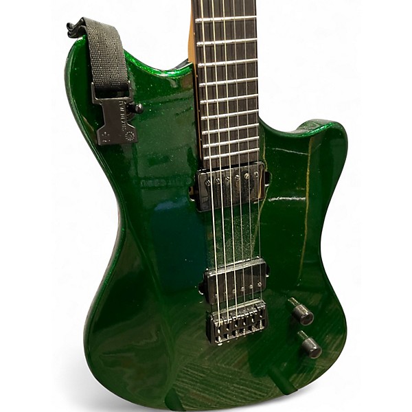 Used Balaguer Espada Exclusive Emerald Green Solid Body Electric Guitar