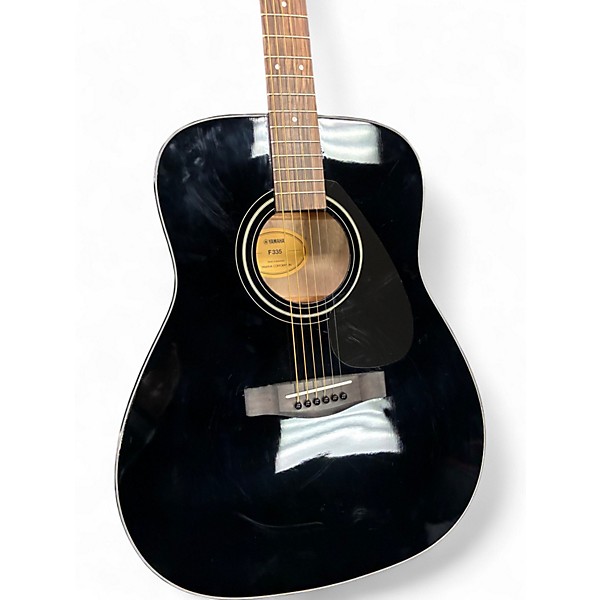 Used Yamaha F335 Black Acoustic Guitar