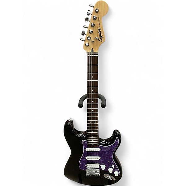 Used Squier Affinity Stratocaster Black Solid Body Electric Guitar