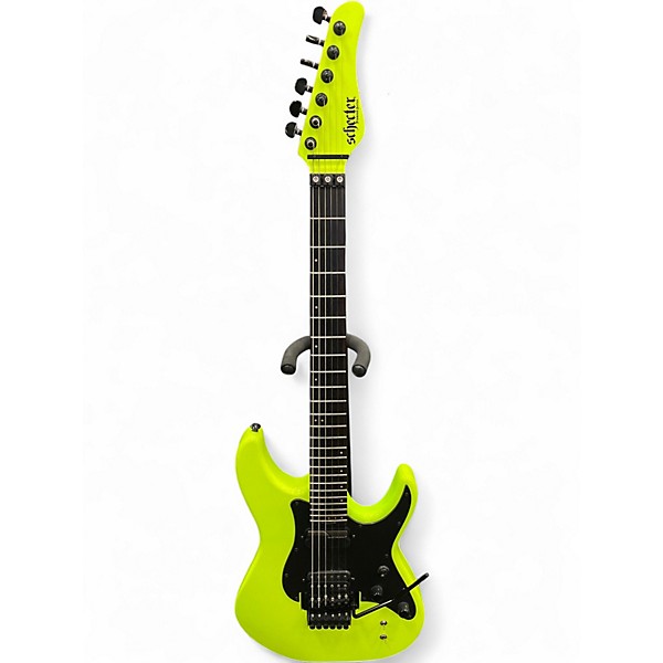 Used Schecter Guitar Research SUN VALLEY SUPER SHREDDER FR Green Solid Body Electric Guitar