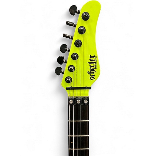 Used Schecter Guitar Research SUN VALLEY SUPER SHREDDER FR Green Solid Body Electric Guitar