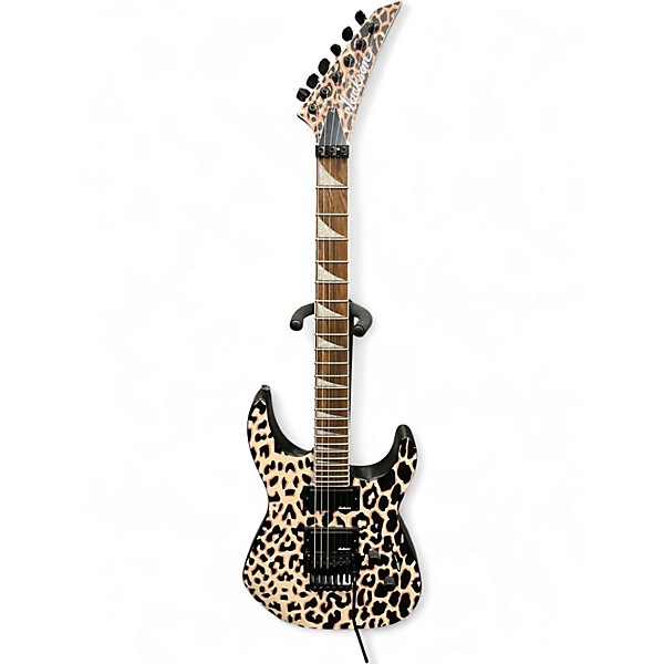 Used Jackson X SERIES SLX DX Black and Yellow Solid Body Electric Guitar