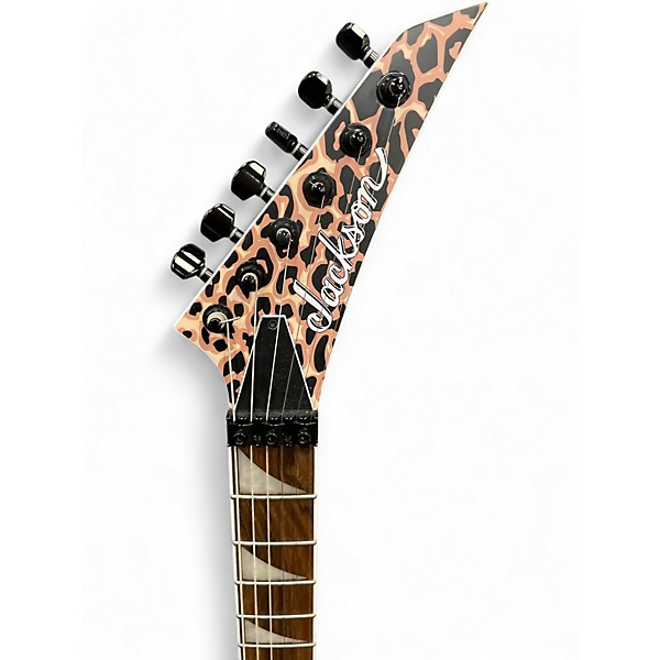 Used Jackson X SERIES SLX DX Black and Yellow Solid Body Electric Guitar
