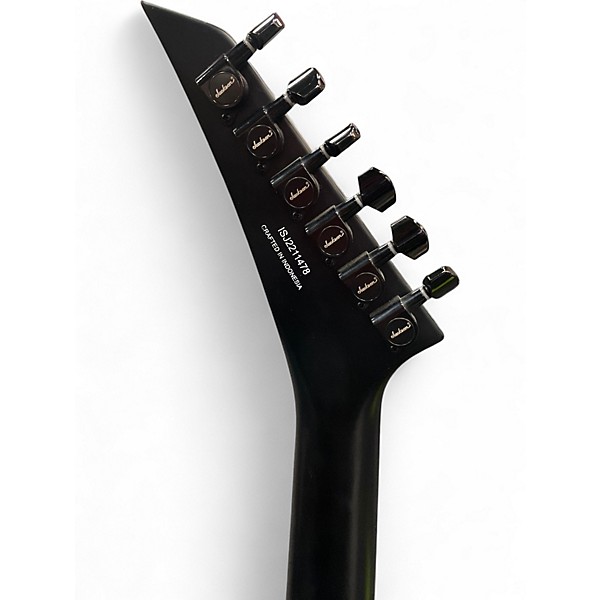 Used Jackson X SERIES SLX DX Black and Yellow Solid Body Electric Guitar