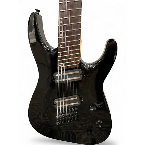 Used Jackson DKAF7 Dinky Black Solid Body Electric Guitar