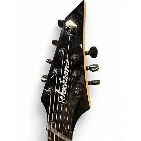 Used Jackson DKAF7 Dinky Black Solid Body Electric Guitar