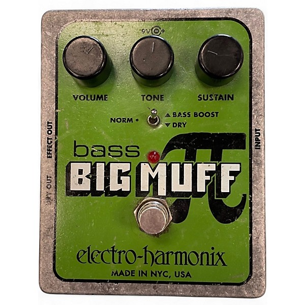 Used Electro-Harmonix Big Muff Bass Distortion Bass Effect Pedal