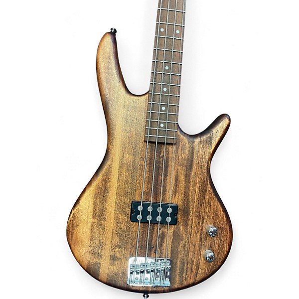 Used Ibanez Gio GSR100EX Natural Electric Bass Guitar