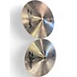 Used Zildjian 14in A Series New Beat Hi-Hats Pair Cymbal thumbnail