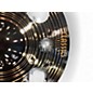 Used MEINL 16in Dark Trash Crash Cymbal
