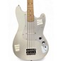 Used Squier BRONCO BASS Alpine White Electric Bass Guitar