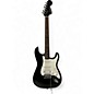 Used Starcaster by Fender Stratocaster Black Solid Body Electric Guitar thumbnail