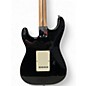 Used Starcaster by Fender Stratocaster Black Solid Body Electric Guitar