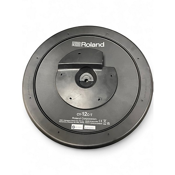 Used Roland 12in CY-12C-T Cymbal