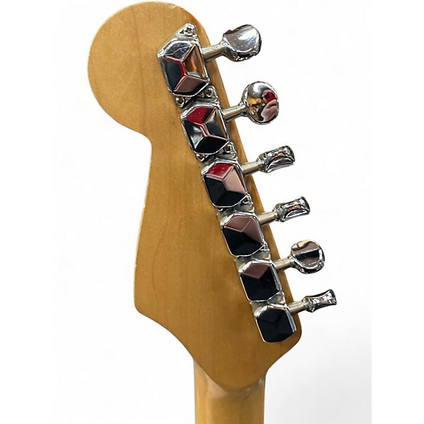 Used Fender Standard Stratocaster Black Solid Body Electric Guitar