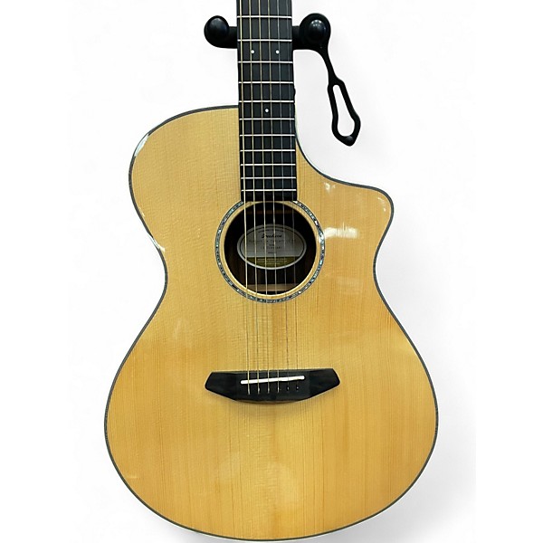 Used Breedlove Pursuit Concert Natural Acoustic Electric Guitar