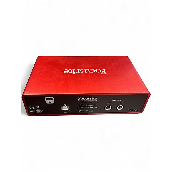 Used Focusrite Scarlett 2i2 Gen 2 Audio Interface