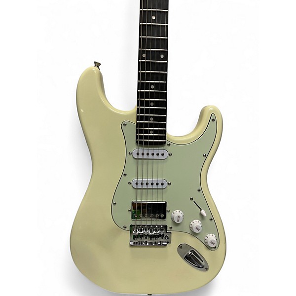 Used Gearit STRATOCASTER Alpine White Solid Body Electric Guitar
