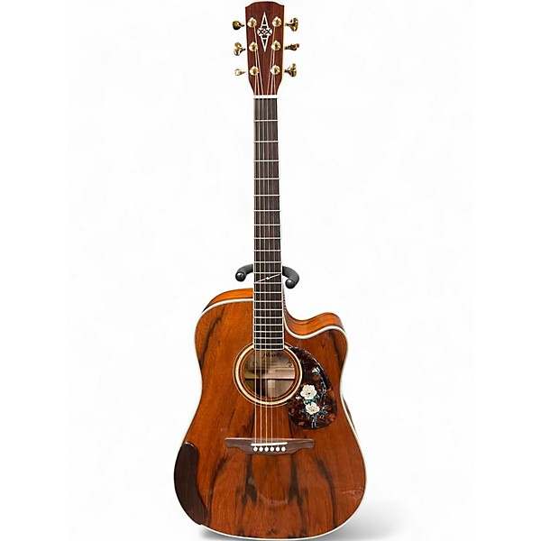 Used Alvarez AD60CK Natural Acoustic Guitar