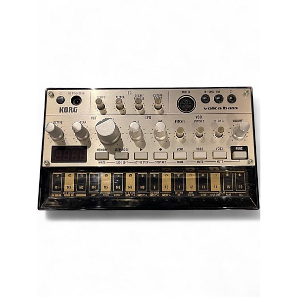 Used KORG VOLCA BASS Synthesizer