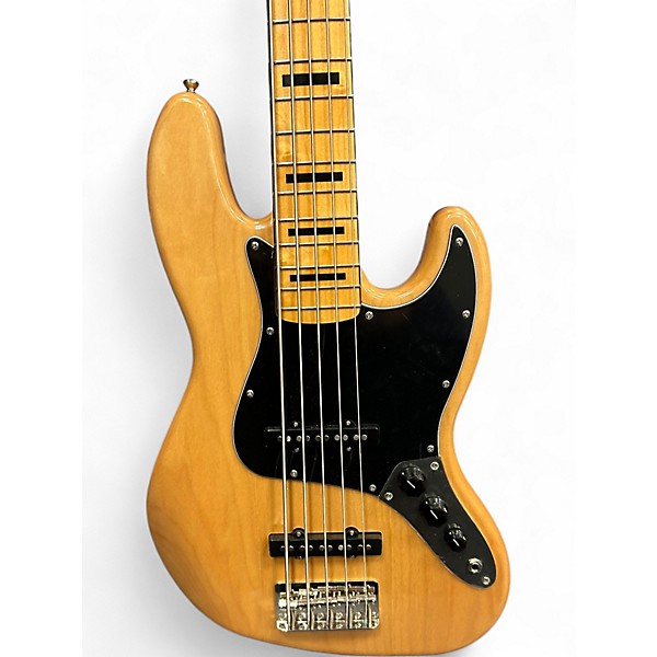 Used Squier Classic Vibe Vintage Modified Jazz bass IV Natural Electric Bass Guitar