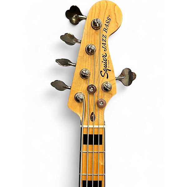 Used Squier Classic Vibe Vintage Modified Jazz bass IV Natural Electric Bass Guitar