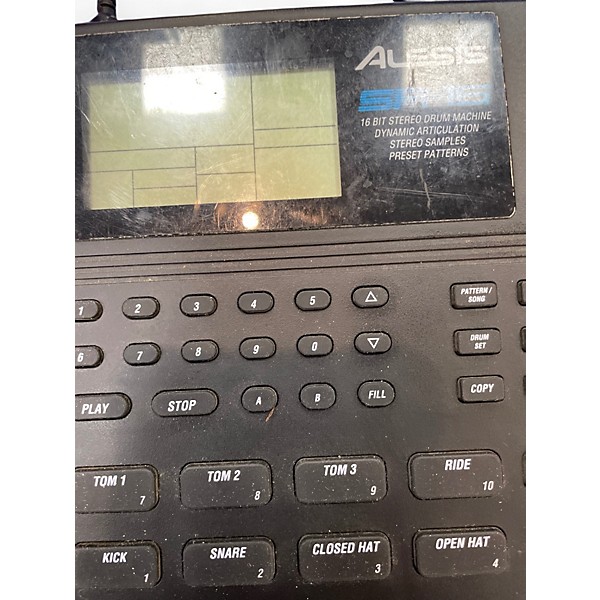 Used Alesis SR16 Drum Machine Electric Drum Module