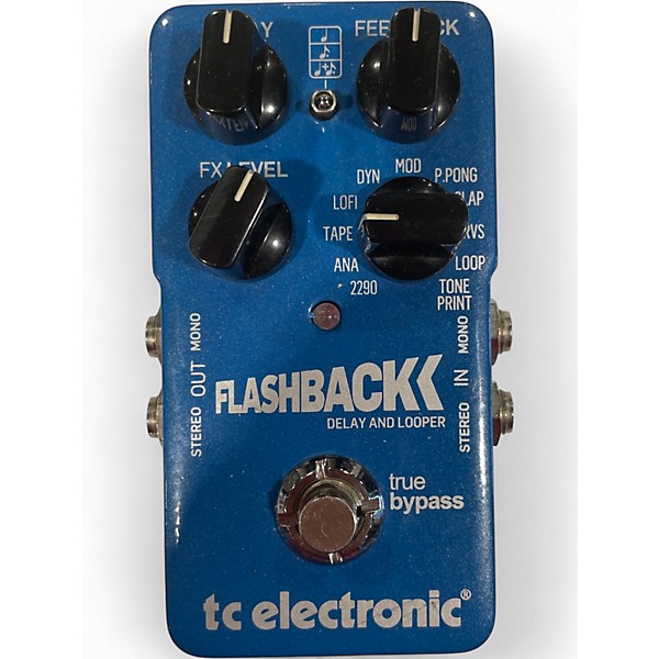 Used TC Electronic Flashback Delay And Looper Effect Pedal