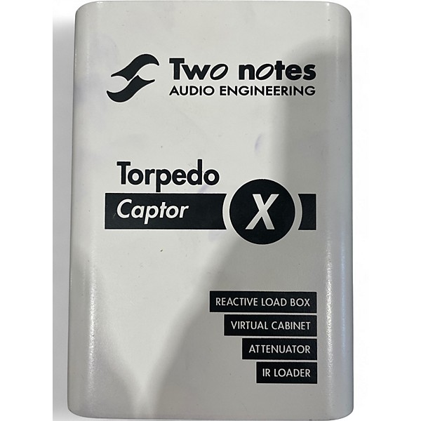Used Two Notes AUDIO ENGINEERING TORPEDO CAPTOR Power Attenuator