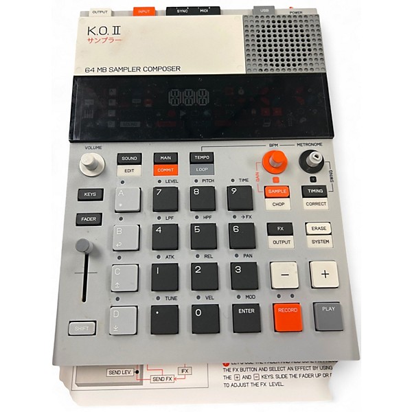 Used teenage engineering K.O.II Production Controller