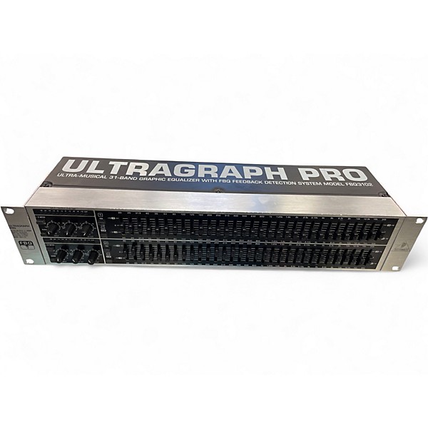 Used Behringer ULTRAGRAPH PRO FBQ3102 Equalizer