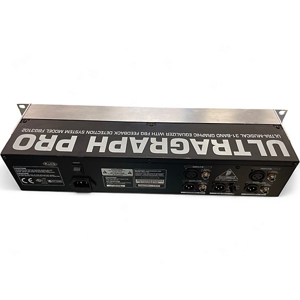 Used Behringer ULTRAGRAPH PRO FBQ3102 Equalizer