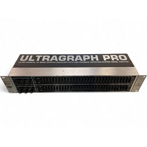 Used Behringer ULTRAGRAPH PRO FBQ3102 Equalizer