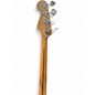 Used Squier Jaguar Bass Silver Electric Bass Guitar