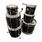 Used Pearl 6 Piece Export Series Black Drum Kit thumbnail