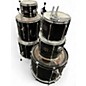 Used Pearl 6 Piece Export Series Black Drum Kit