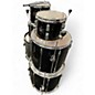 Used Pearl 6 Piece Export Series Black Drum Kit