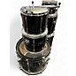 Used Pearl 6 Piece Export Series Black Drum Kit