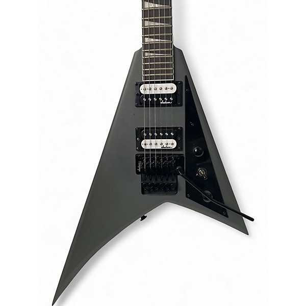 Used Jackson JS Series Rhoads JS32 Gray Solid Body Electric Guitar