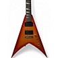 Used Jackson KVX10 King V Orange Solid Body Electric Guitar