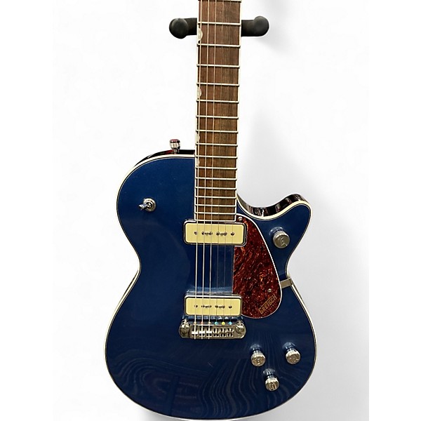 Used Gretsch Guitars G5210 P90 Electromatic Blue Hollow Body Electric Guitar