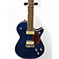 Used Gretsch Guitars G5210 P90 Electromatic Blue Hollow Body Electric Guitar