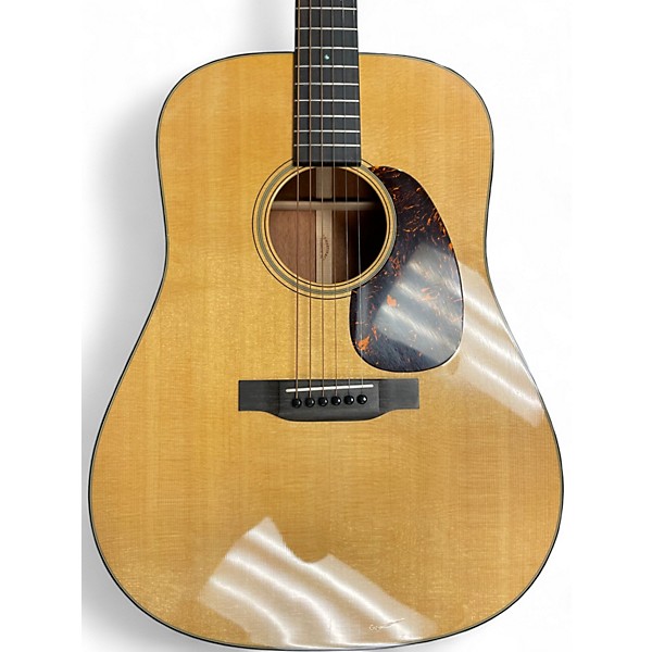Used Martin D18 Natural Acoustic Guitar