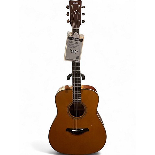 Used Yamaha FGTA Natural Acoustic Electric Guitar