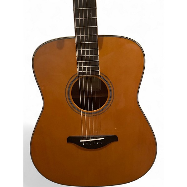 Used Yamaha FGTA Natural Acoustic Electric Guitar