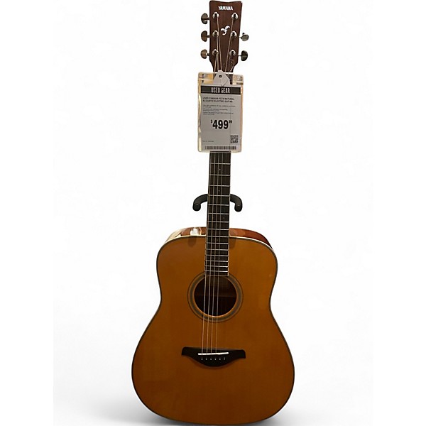 Used Yamaha FGTA Natural Acoustic Electric Guitar