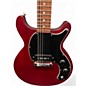 Used Gibson Les Paul Junior Double Cutaway Worn Cherry Solid Body Electric Guitar