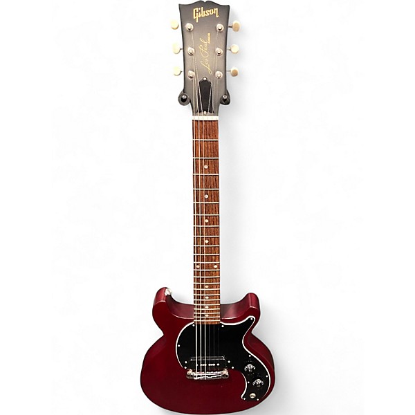 Used Gibson Les Paul Junior Double Cutaway Worn Cherry Solid Body Electric Guitar