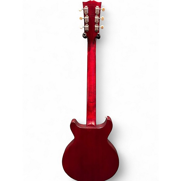 Used Gibson Les Paul Junior Double Cutaway Worn Cherry Solid Body Electric Guitar