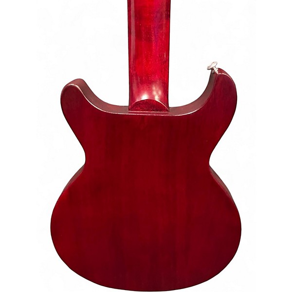 Used Gibson Les Paul Junior Double Cutaway Worn Cherry Solid Body Electric Guitar